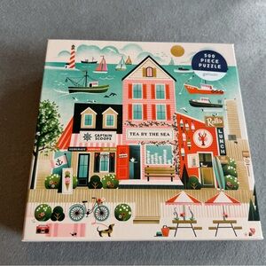 Galison 500 piece beside the sea puzzle